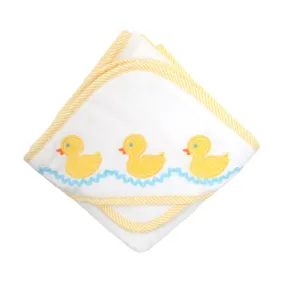 Duck hooded towel