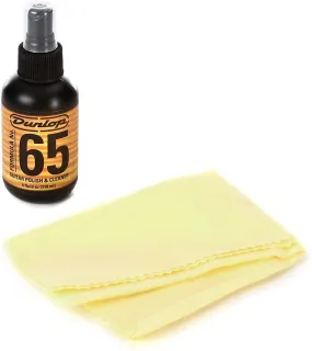 Dunlop 654C Formula 65 Guitar Polish and Cleaner w/Cloth