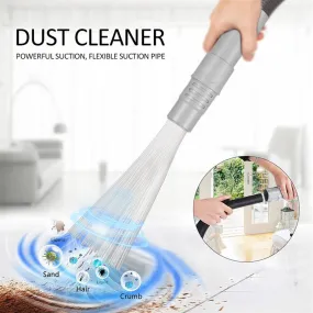 Dust Daddy  Vacuum Cleaner Attachment Universal Suction Pipe Remove Dirt Pet Hair Dust Cleaning Sweeper