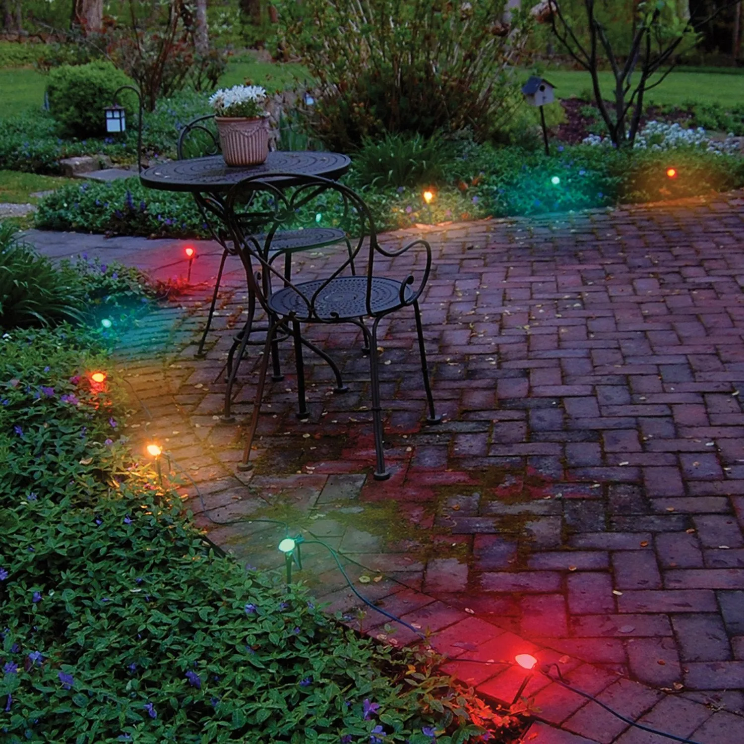 Electric Pathway Lights with 10 Bulbs