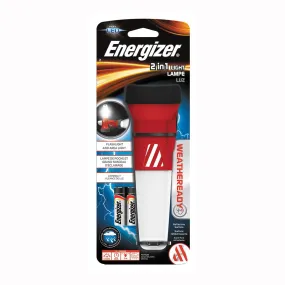 Energizer Weatheready Series WRAH21E Flashlight, AAA Battery, LED Lamp, 55 Lumens, 50 m Beam Distance, 35 hr Run Time