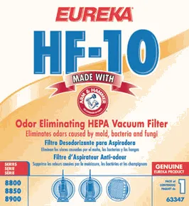 Eureka Style "HF-10" HEPA Filter with Arm & Hammer inside GENUINEPart # 63347