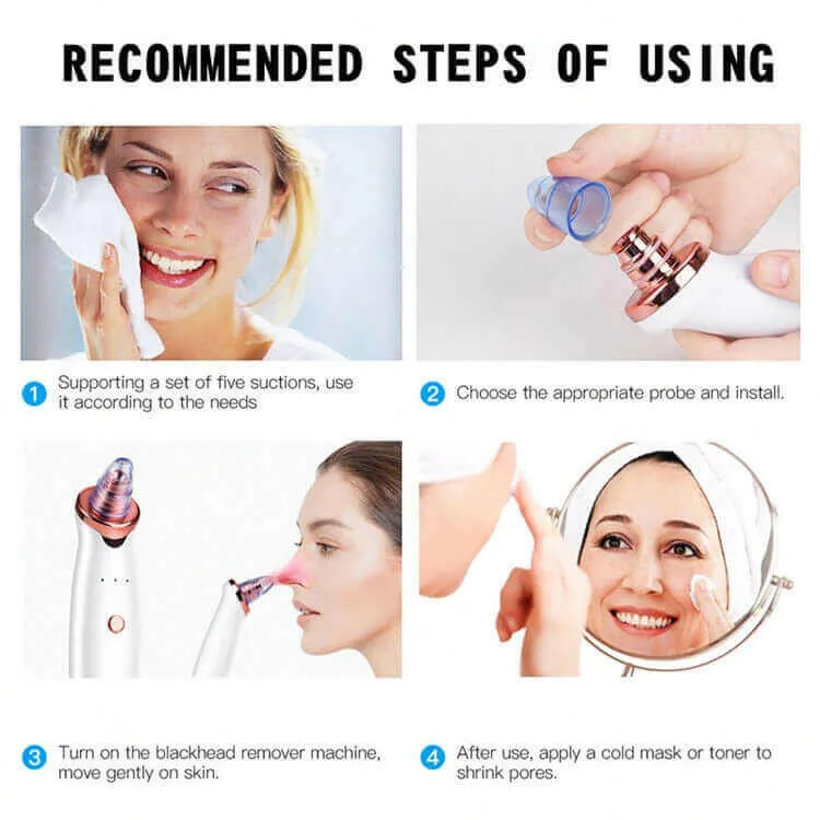 Facial Blackhead Remover Electric Vacuum Machine