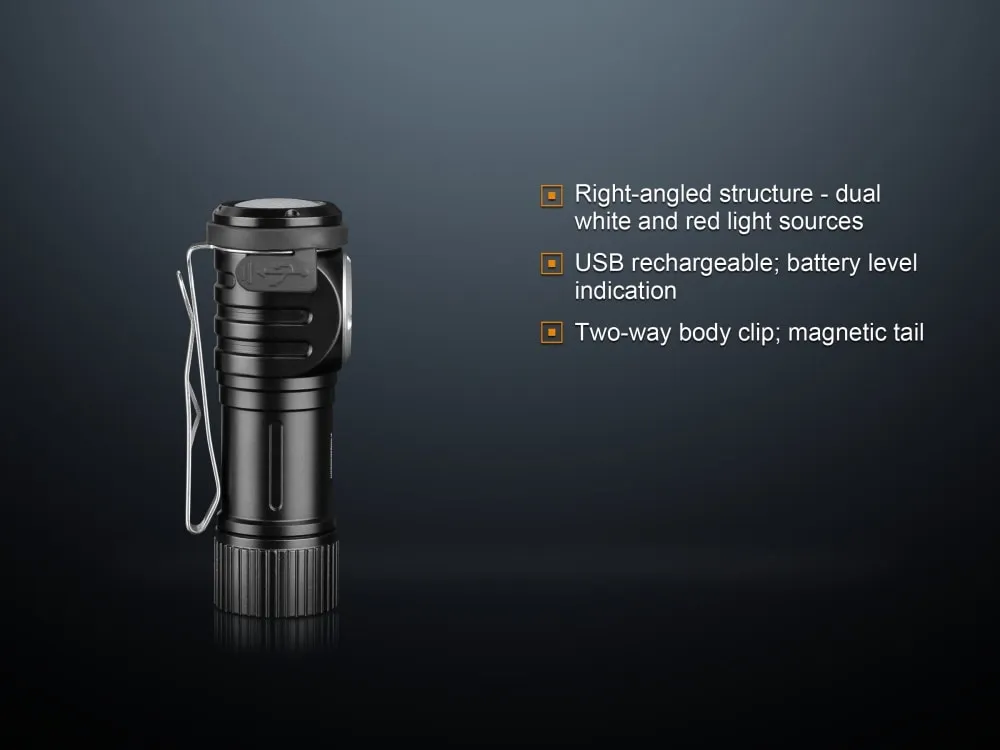 Fenix LD15R Right-Angled Rechargeable LED Flashlight