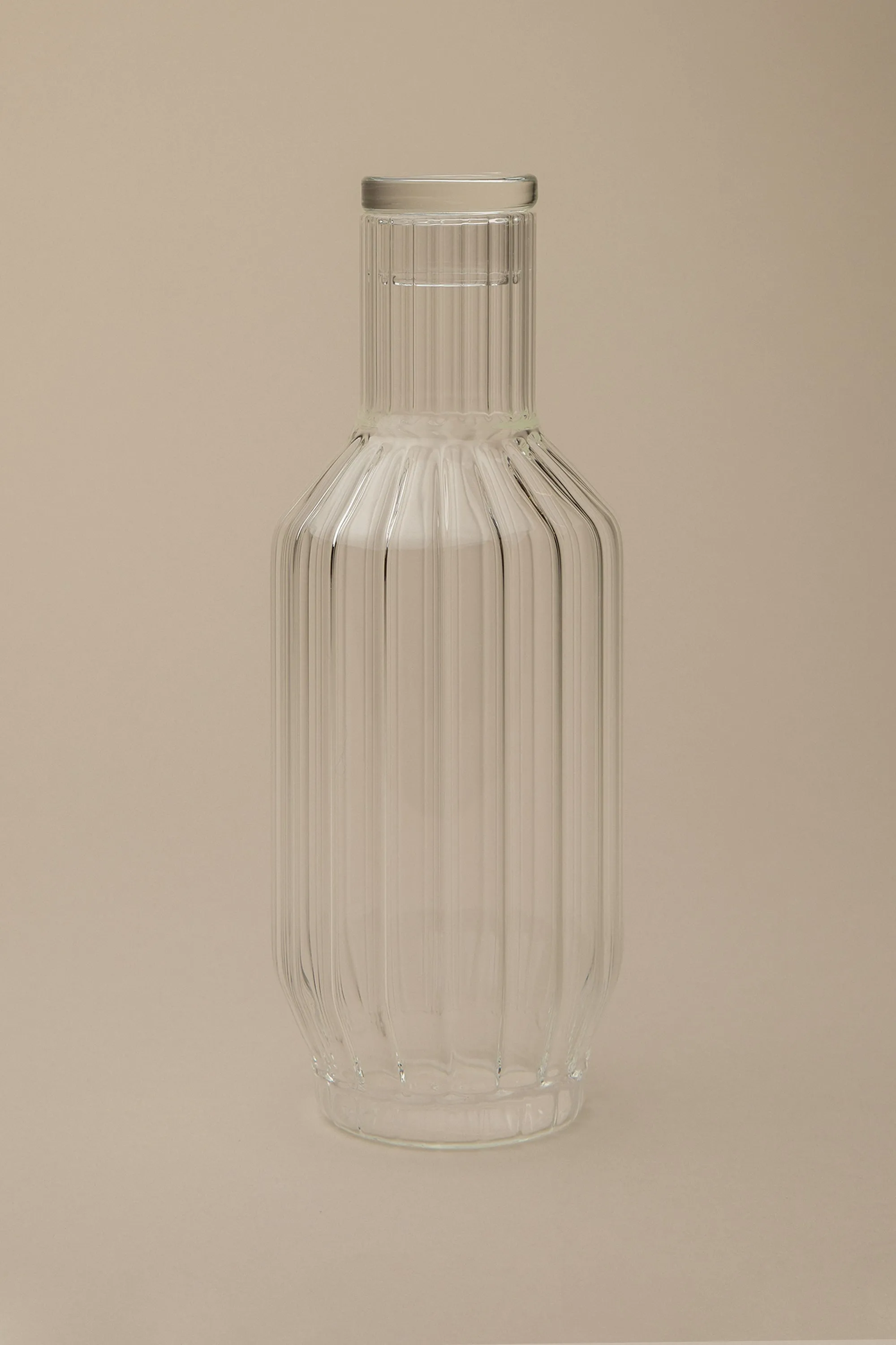 FLUTED CARAFE