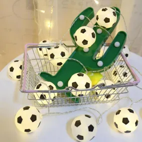 Football Design Mini Led Round Cabinet Indoor Light 10 Balls S2175228