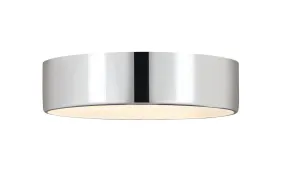 Four Light Flush Mount from the Harley Collection in Chrome Finish by Z-Lite