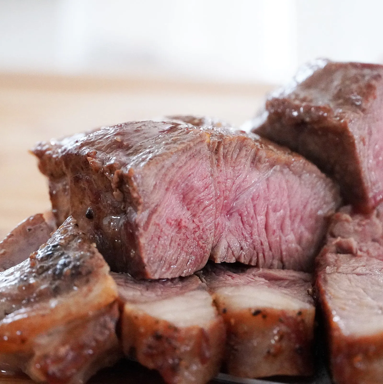 Free-Range Lamb Rump Steaks from New Zealand (500g)