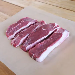 Free-Range Lamb Rump Steaks from New Zealand (500g)