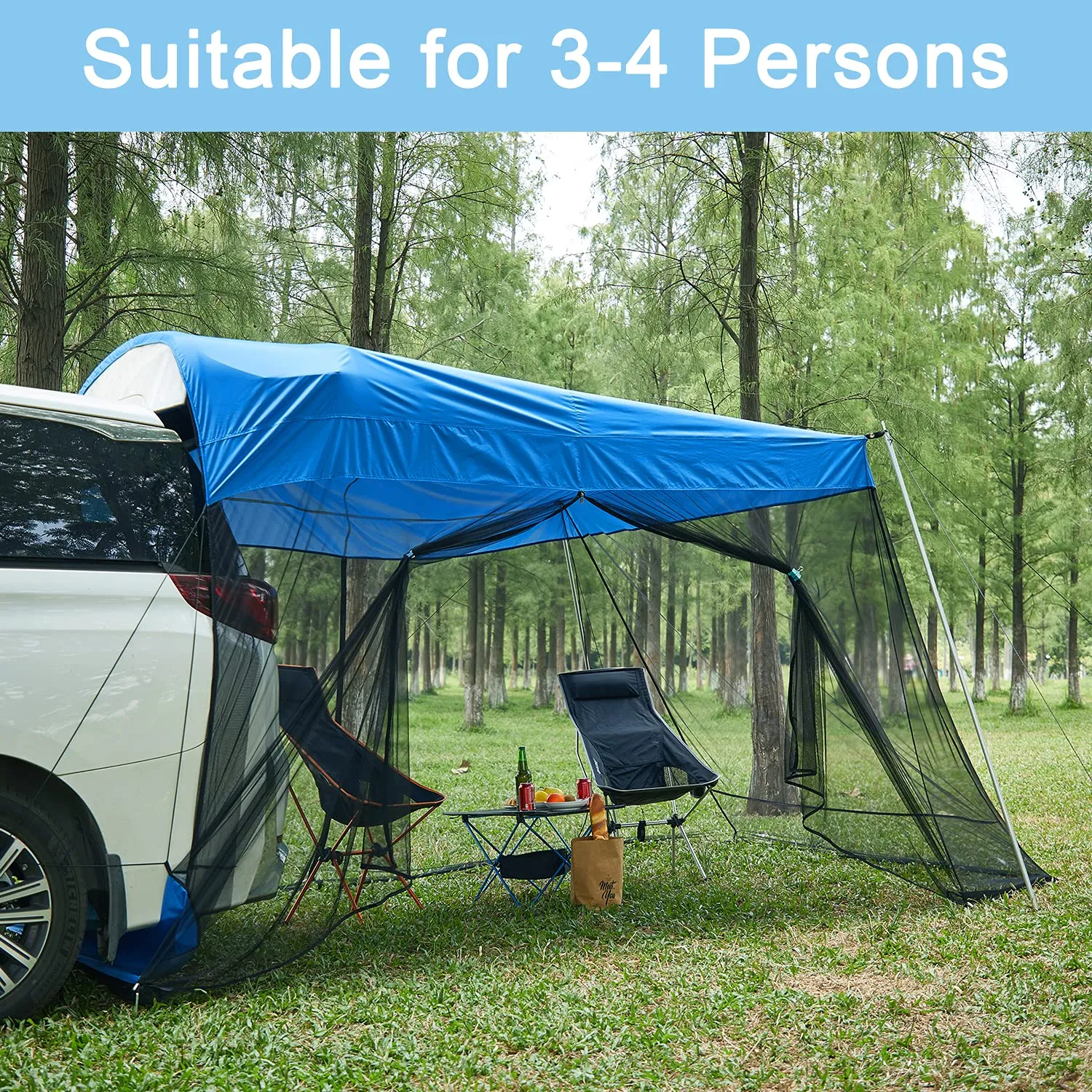 G4Free Car Tent with Mosquito Net