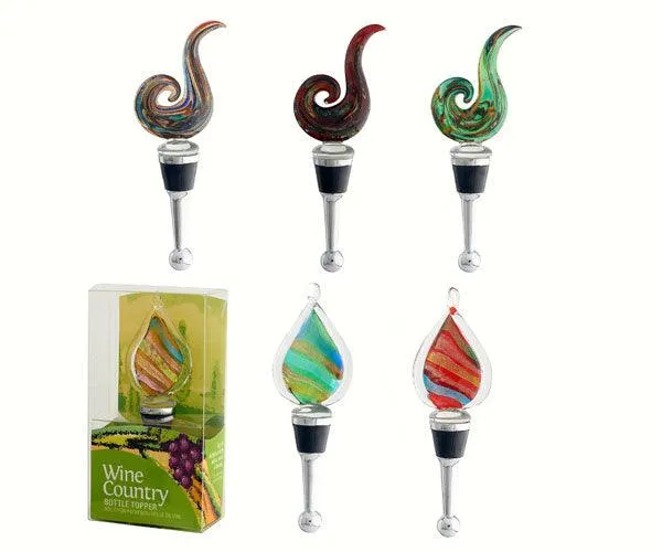 Glass Bottle Stopper Art Glass Assortment