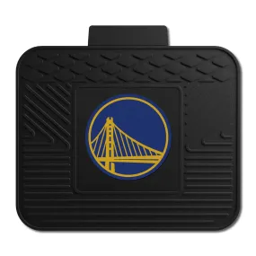 Golden State Warriors Back Seat Car Utility Mat - 14in. x 17in.