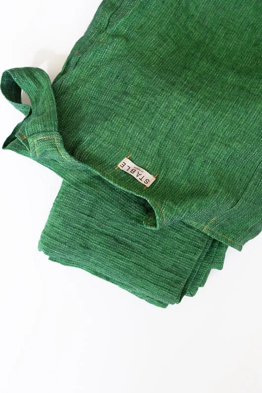 Grassy Green Swim Linen Tote