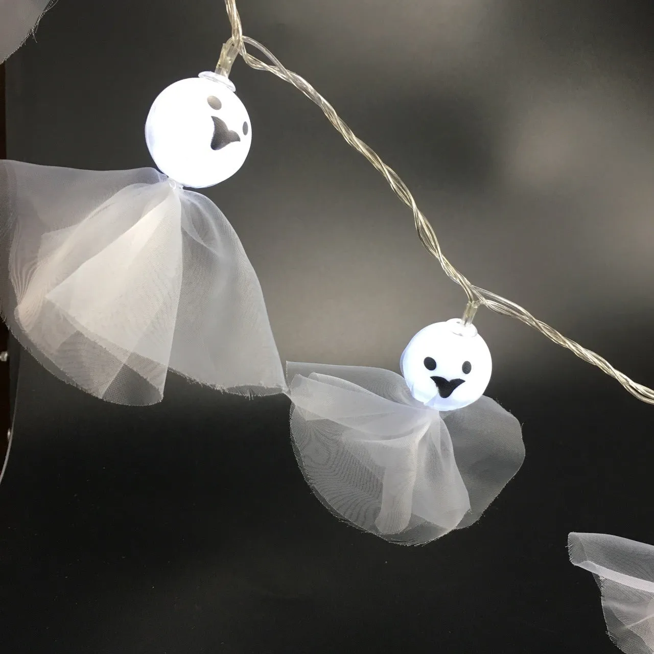 Halloween LED Ghost Dolls String Lights 59 Inch for Decoration