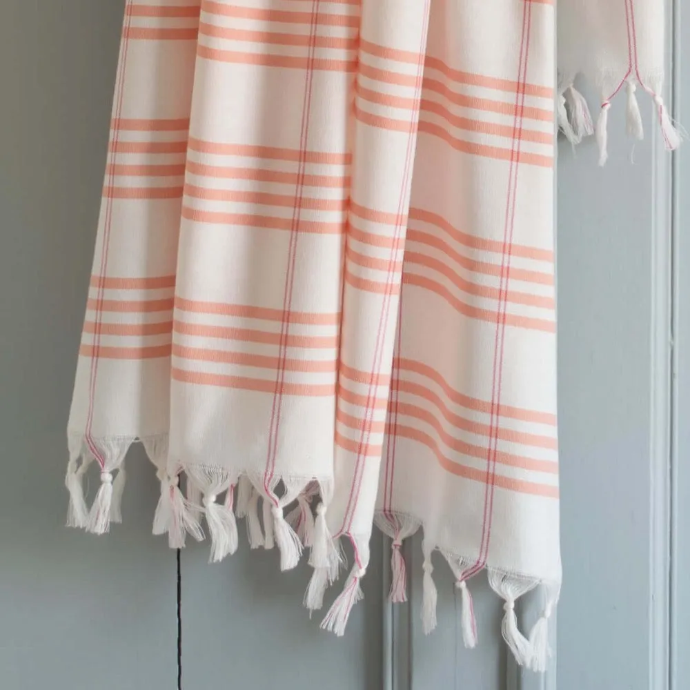 Hammam Towel Checkered, Organic Cotton