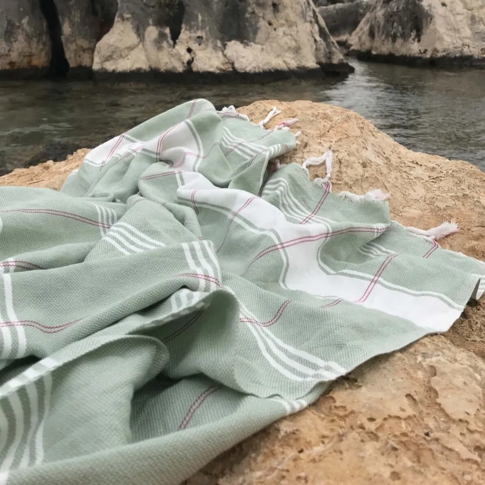 Hammam Towel Checkered, Organic Cotton