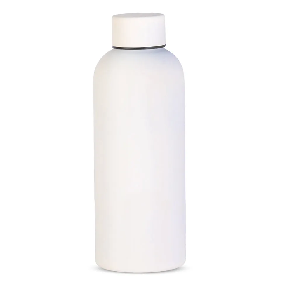 Hamster London Bottle Rubberish Medium White 350ml