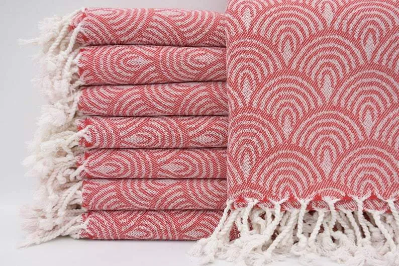 Happiness Comes in Waves Series - 100% Cotton Towels