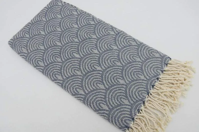 Happiness Comes in Waves Series - 100% Cotton Towels