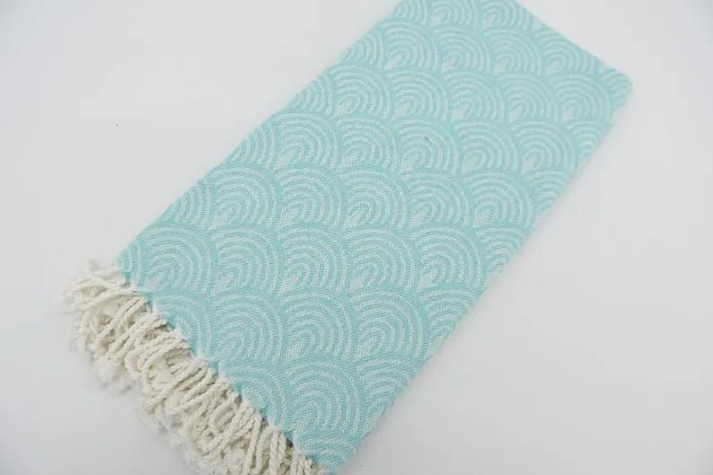 Happiness Comes in Waves Series - 100% Cotton Towels