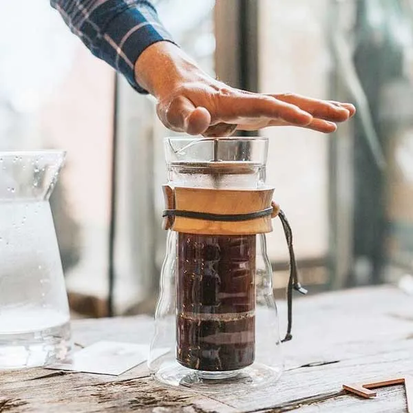 Hario Olive Wood Cafe Press