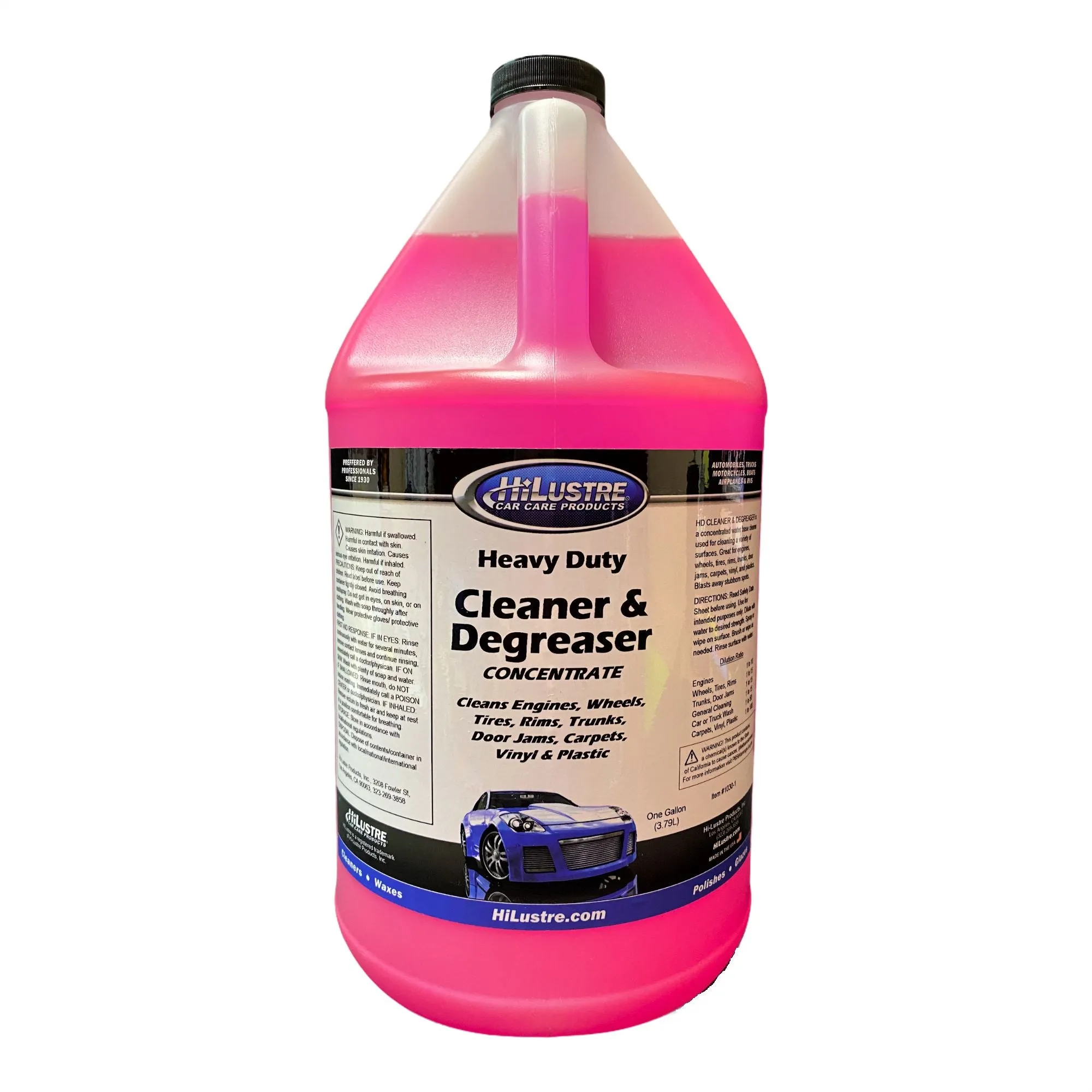 HiLustre® H.D. Cleaner & Degreaser Concentrate