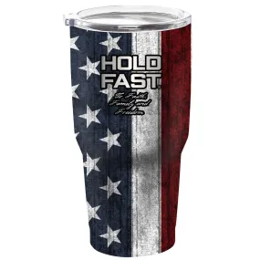 HOLD FAST Flag 30 oz Stainless Steel Tumbler