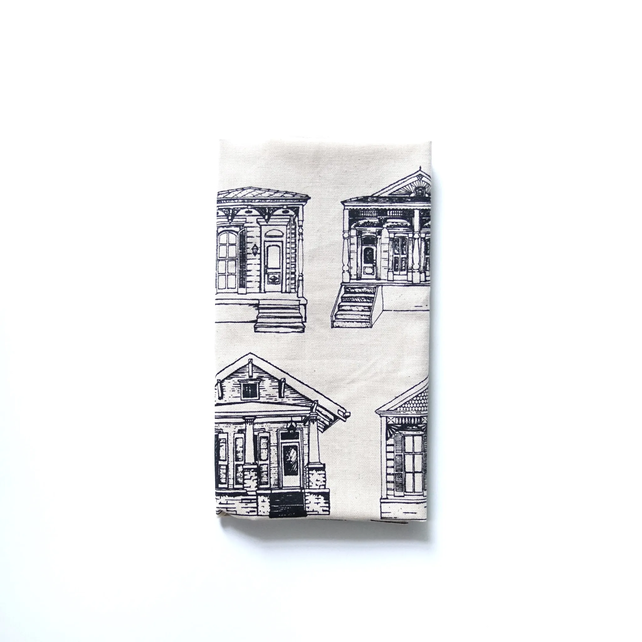 Homes of New Orleans Pattern Kitchen Towel