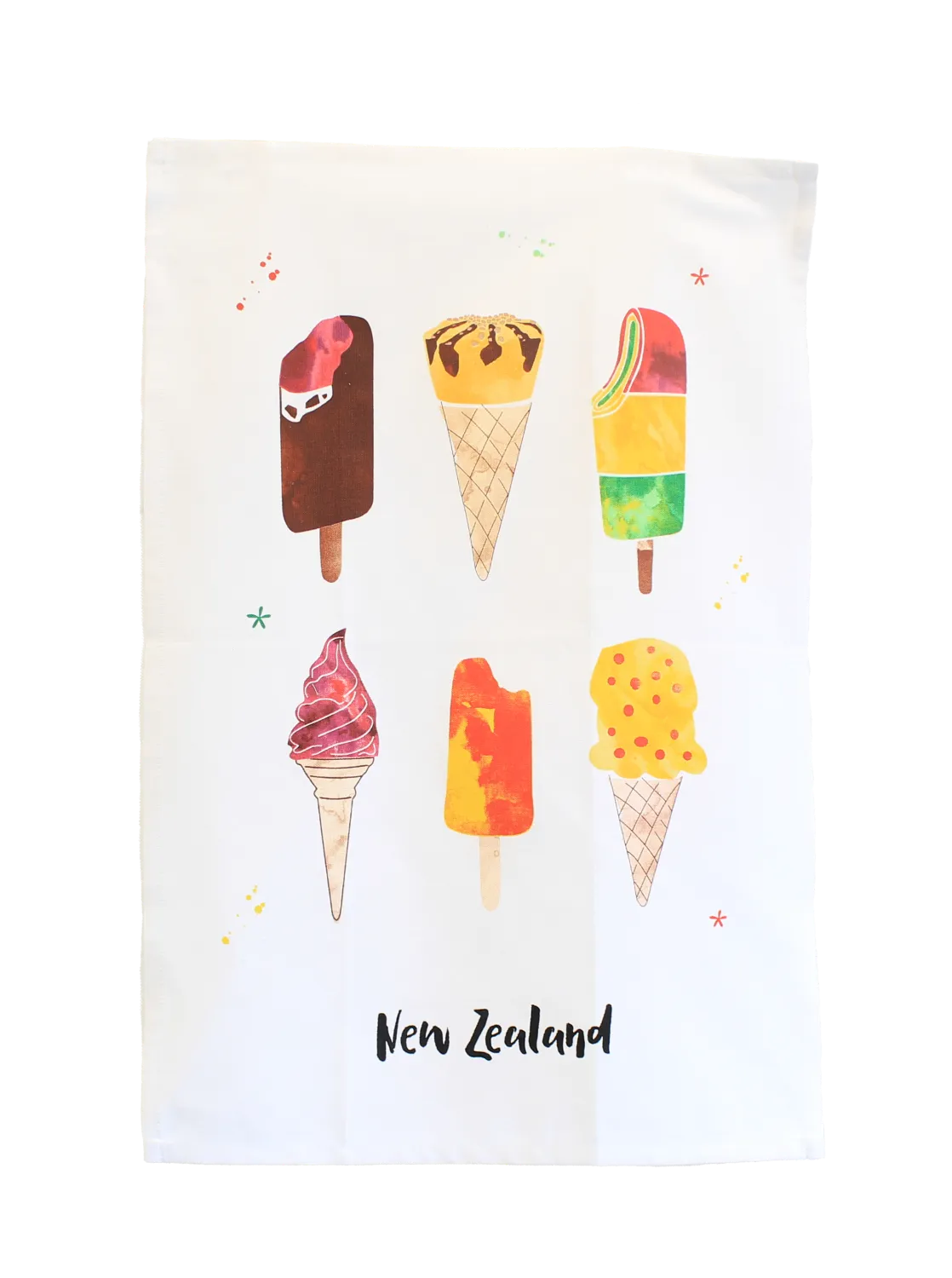 Ice Cream Tea Towel