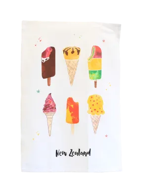 Ice Cream Tea Towel