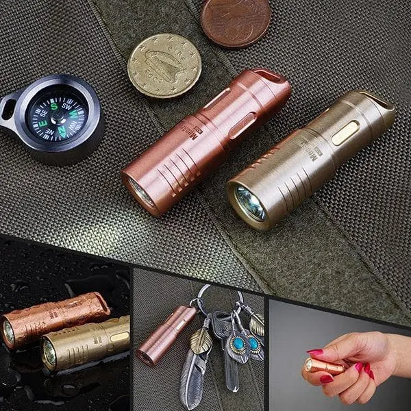 Illumine X3S 130 Lumens Mini Rechargeable Cu Keychain Flashlight