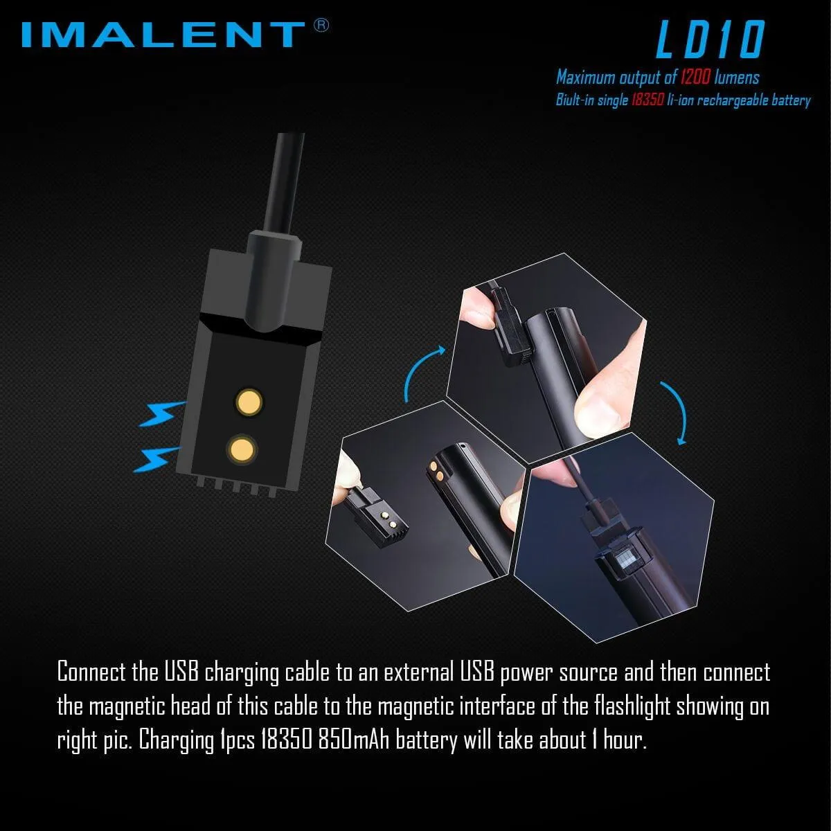 IMALENT LD10 small flashlight