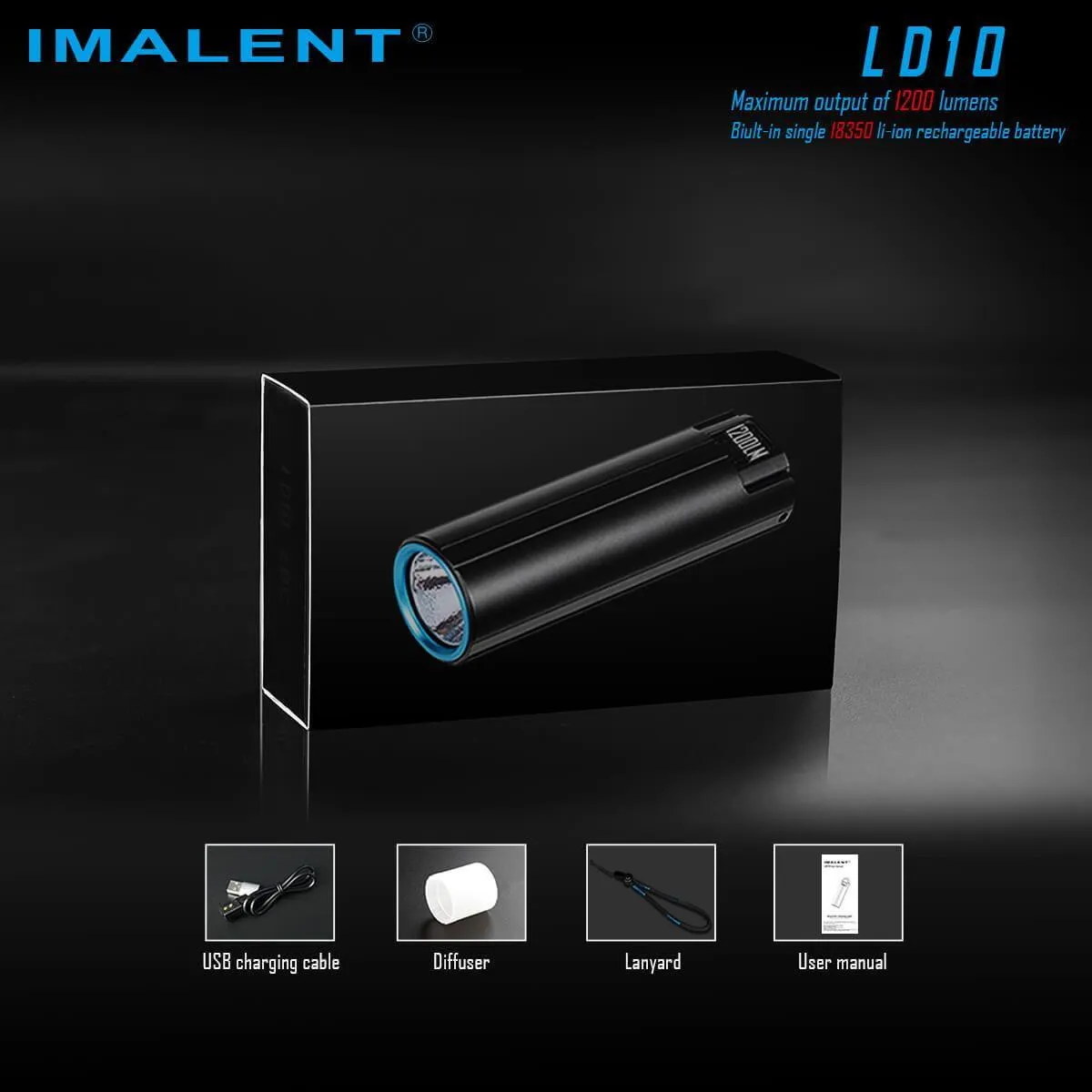 IMALENT LD10 small flashlight