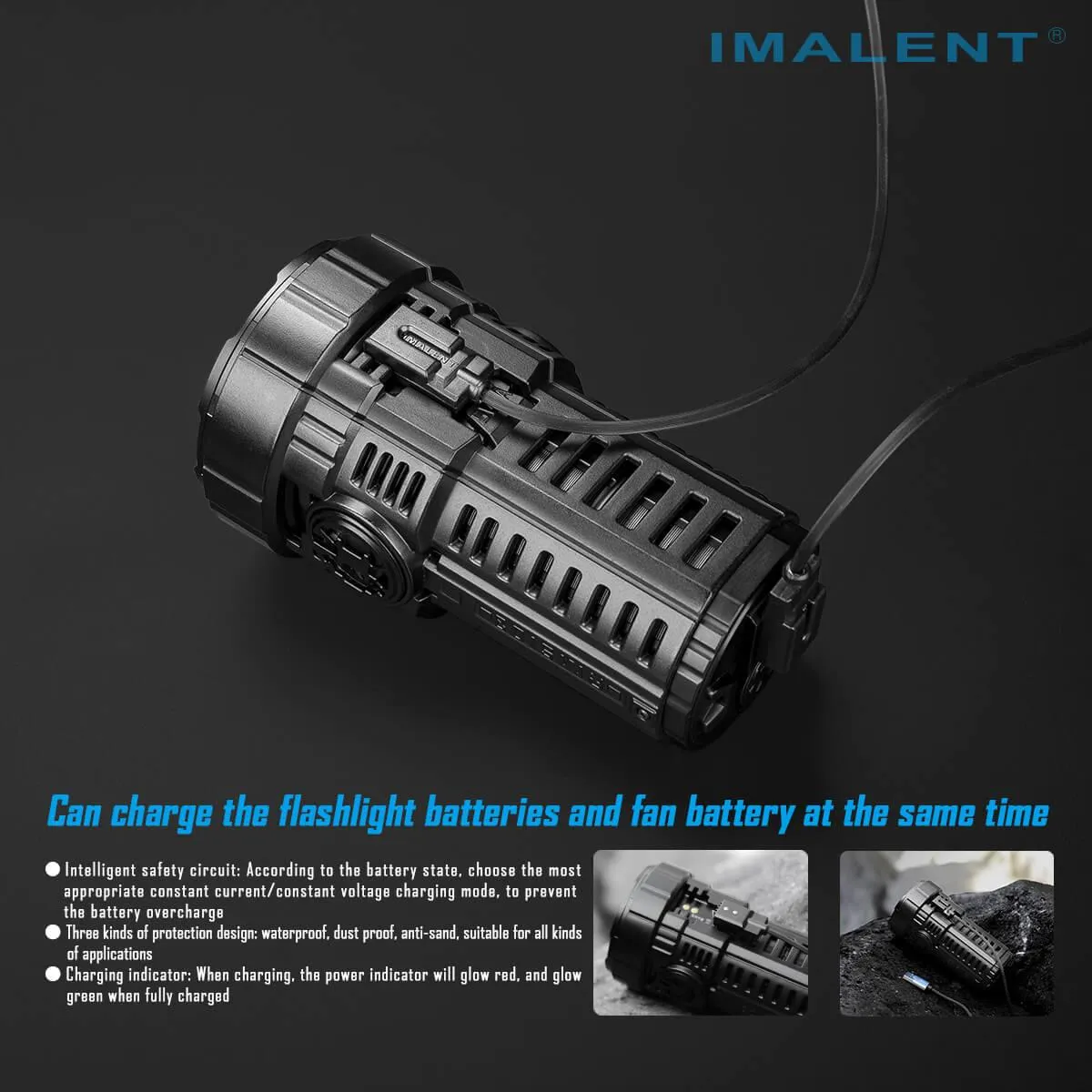 IMALENT RS50 20000 lumen flashlight