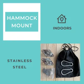 Indoor Hammock Hanging Tool Kit : WOOD Post Mount