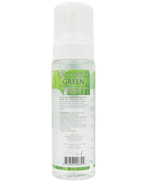 Intimate Earth Foaming Toy Cleaner - Green Tea Tree Oil