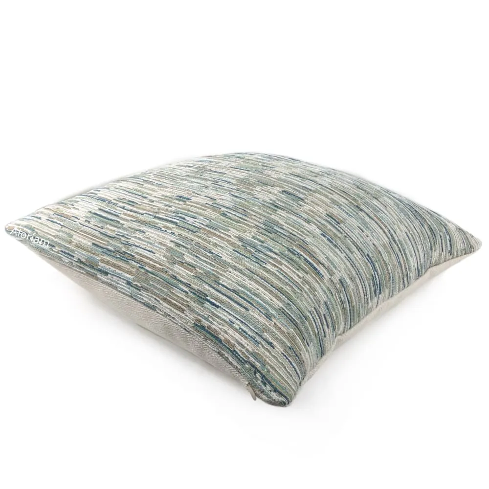 Jericho Green Brown Cream Texture Pillow Cover