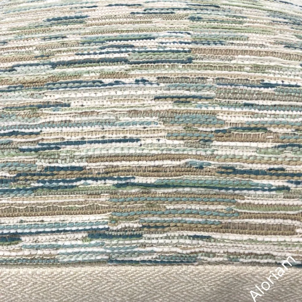 Jericho Green Brown Cream Texture Pillow Cover