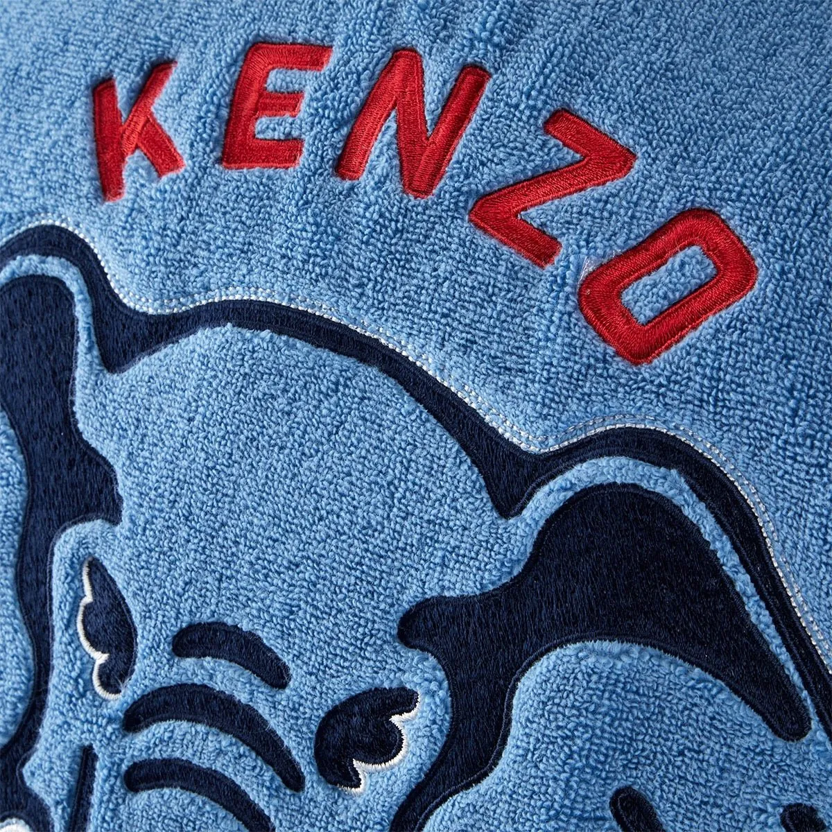 Kenzo K Elephant Printed Velour Beach Towel by Yves Delorme