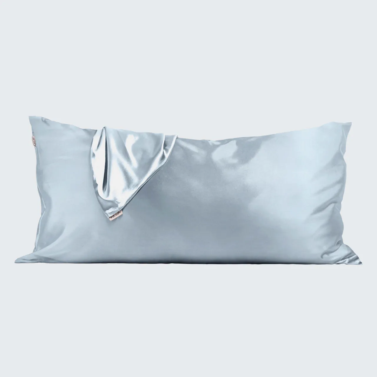 King Satin Pillowcase - Haze Blue