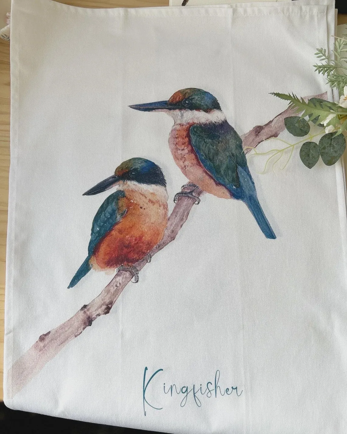 Kingfisher Cotton Tea Towel