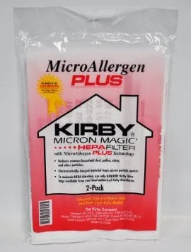 Kirby MicroAllergen PLUS HEPA bags 2pk