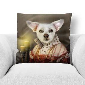 LADY LAVISH - CUSTOM PET PORTRAIT THROW PILLOW