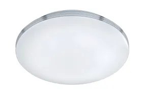 LED Bathroom Ceiling Light from the Apart Collection in Chrome Finish by Arnsberg