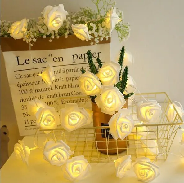 LED Rose Flower Lights