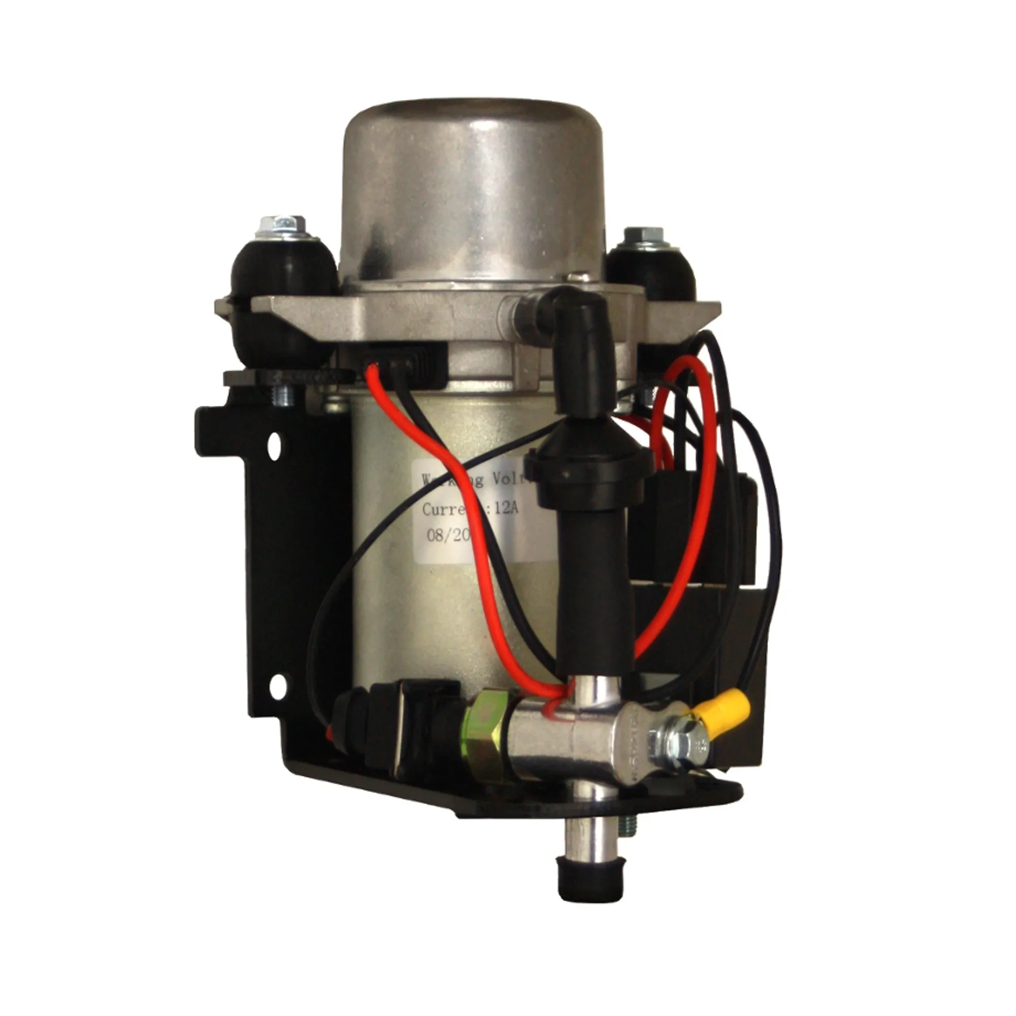 Leed Chrome Bandit Vacuum Pump - Electric - 12V - Hardware/Hose/Wiring Included - Chrome Housing