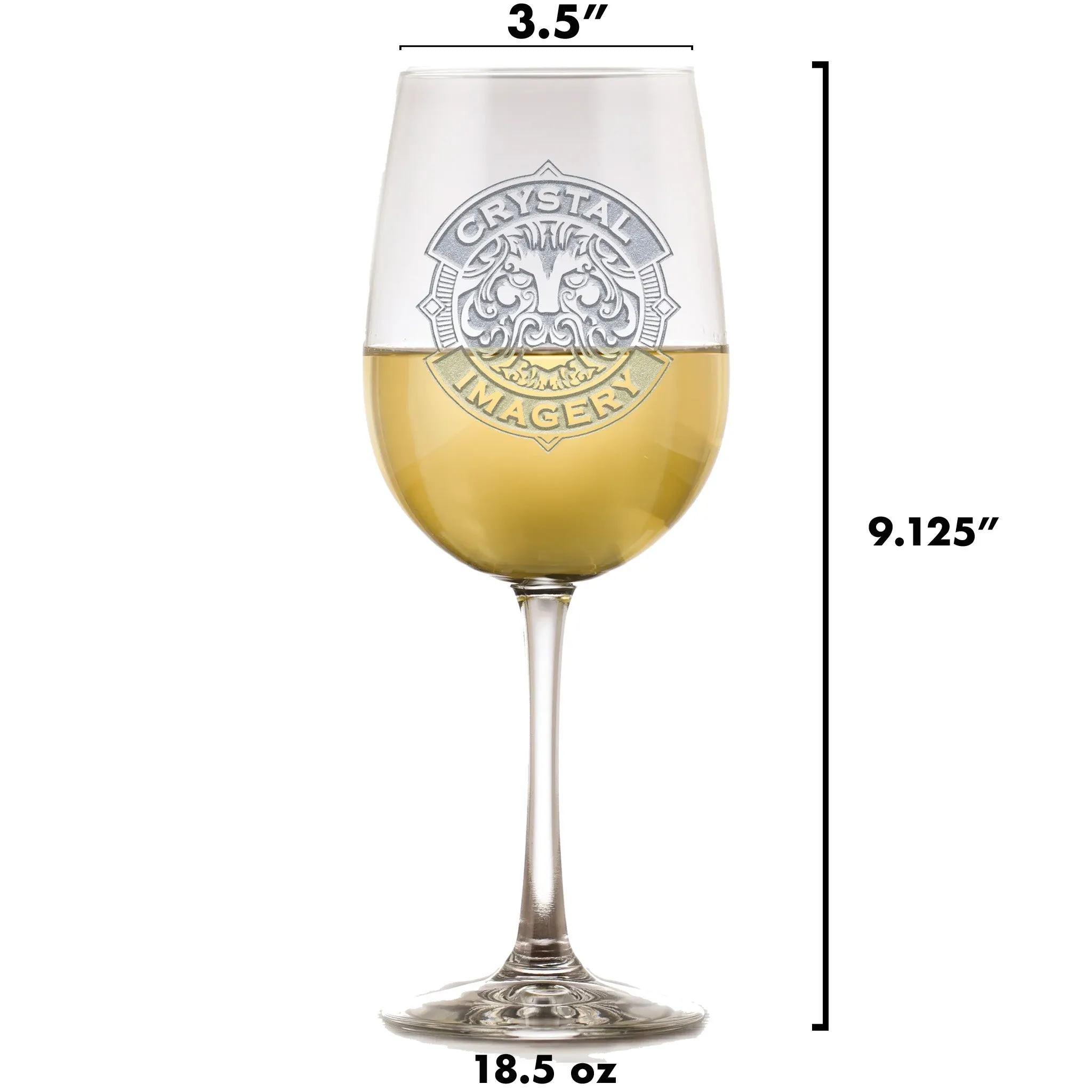 LGBTQ Pride Love is Love Engraved Wine Glass