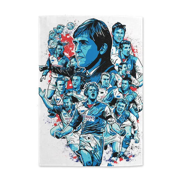 Limited Edition Blackburn Rovers Champions Tea Towel