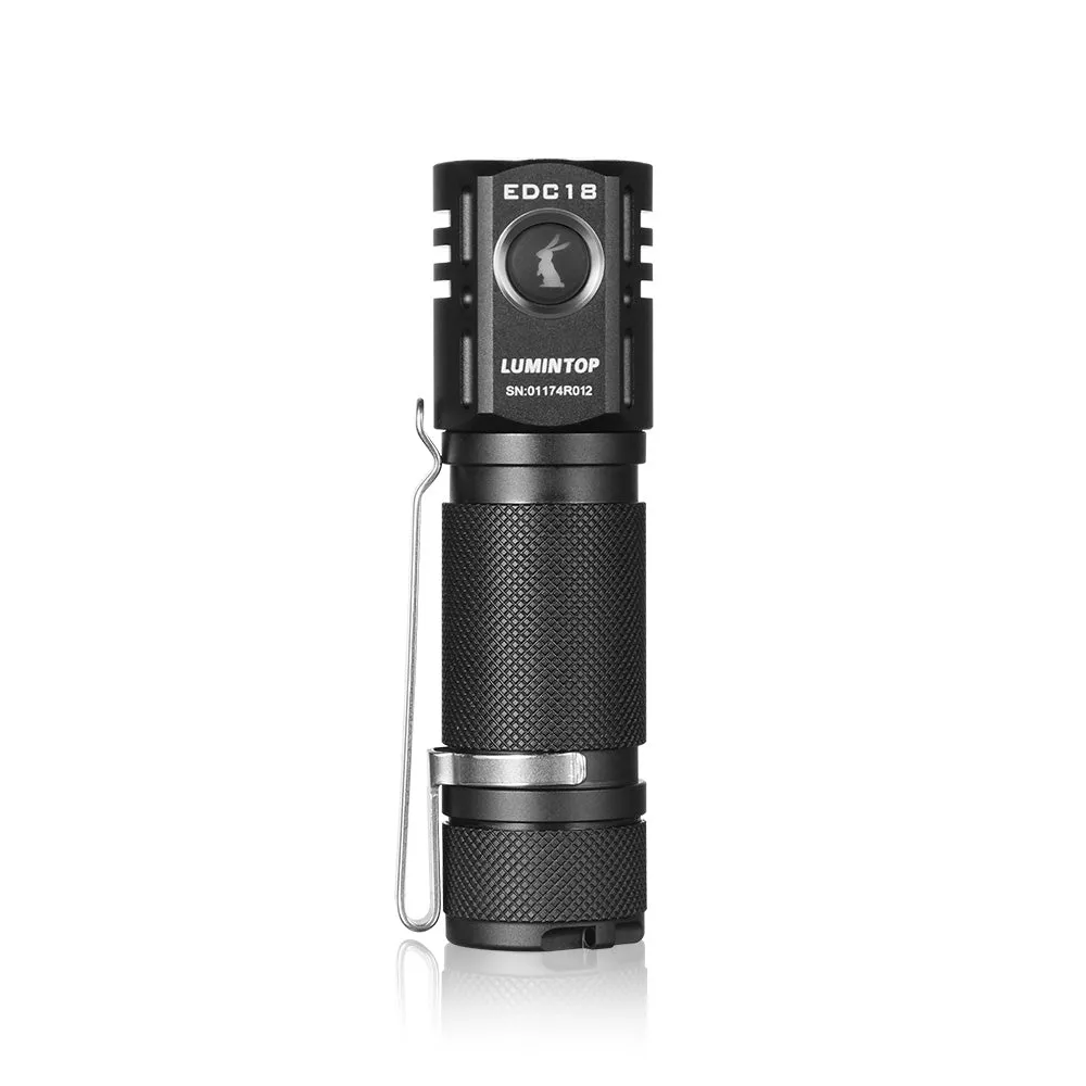 Lumintop EDC18 LED Flashlight  2800 Lumens Compact & Lightweight Outdoor Torch