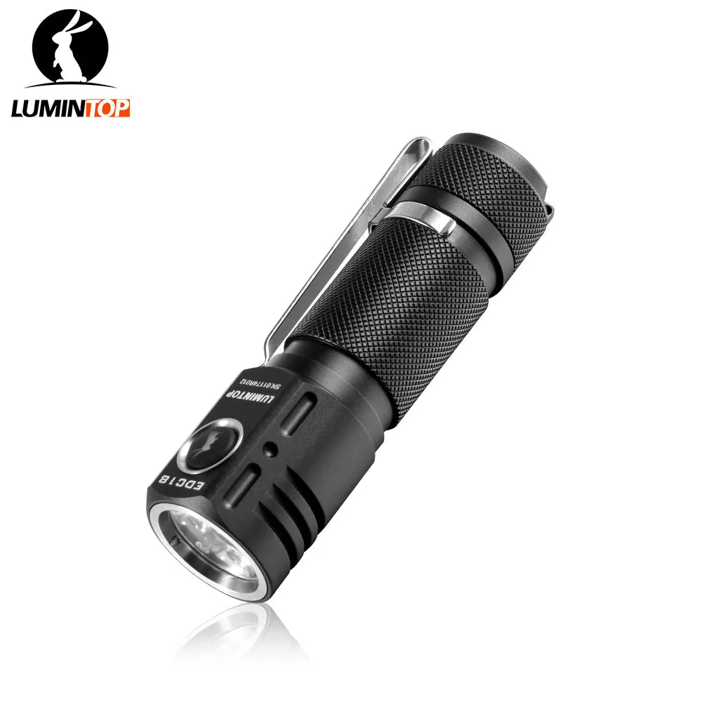 Lumintop EDC18 LED Flashlight  2800 Lumens Compact & Lightweight Outdoor Torch